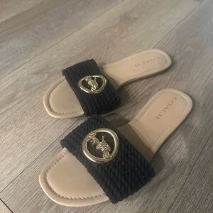 Coach Black Women's Sandals